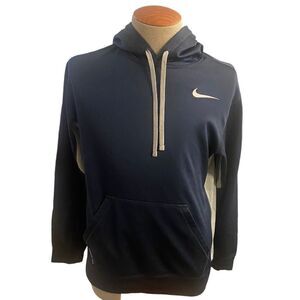 Nike Therma Fit Men’s Hoodie Navy Blue Size M